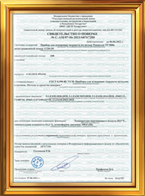 Свидетельство о поверке